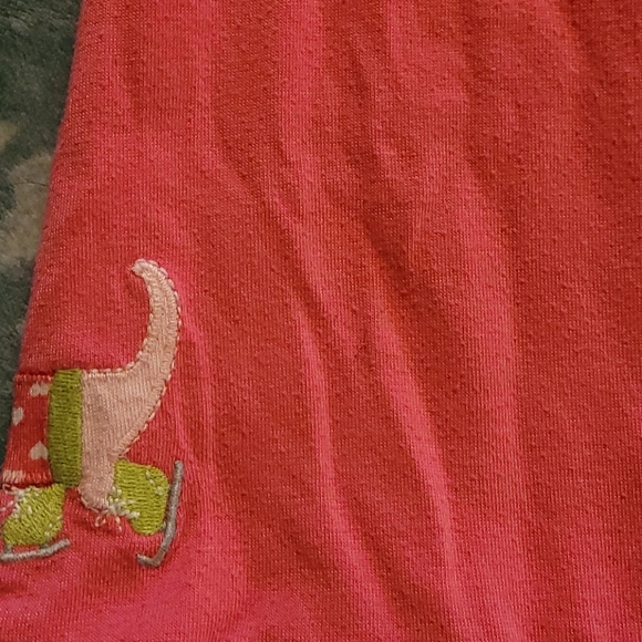 Pink long sleeved shirt with dog - Picture 4 of 4